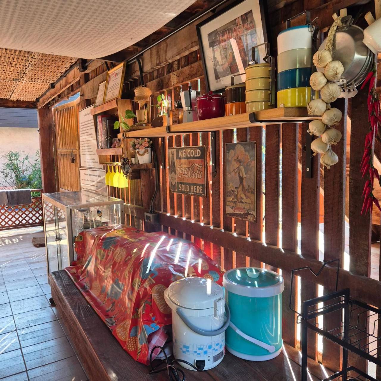 Kedthawa Homestay เฮือนเก็ดถะหวา Ban Cho Lae Esterno foto